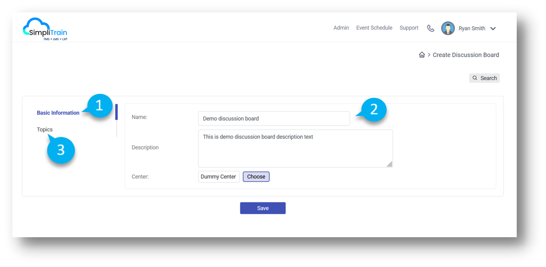 Create a Discussion Board