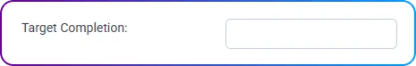 Assign Tracks to Learners in SimpliTrain - Target Completion