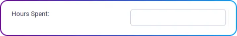 Create Course Enrollment - Hours Spent