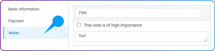 Create Course Enrollment - Notes