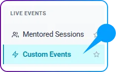 How to Create Custom Events in SimpliTrain - Live Events Menu