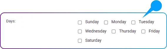 How to Create Instructor Availability in SimpliTrain - Days