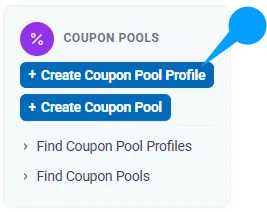 How to Create a Coupon Pool Profile in SimpliTrain - Create Coupons Pool Profile