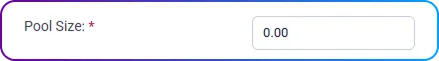 How to Create Credit Pools in SimpliTrain - Pool Size