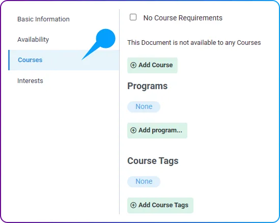 How to Create a Document in SimpliTrain - Courses