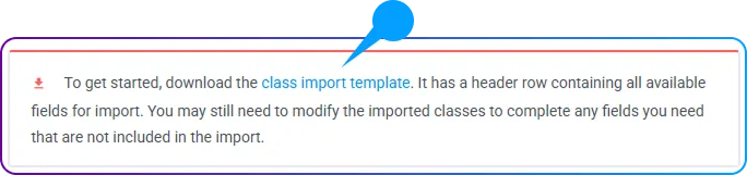 How to Import Classes in Bulk in SimpliTrain - Class Import Template