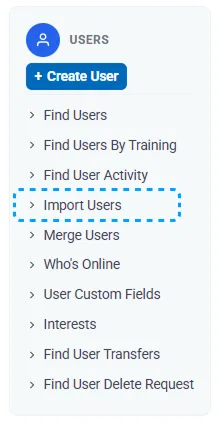 How to Create (Import) Multiple Users in Bulk in SimpliTrain - Import User