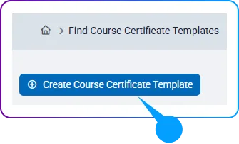 Manage Course Completion Certificates
