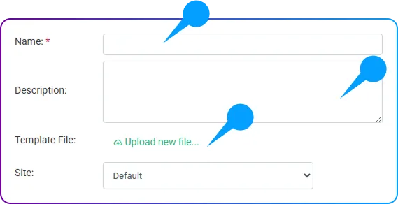 Manage Course Completion Certificates - Form