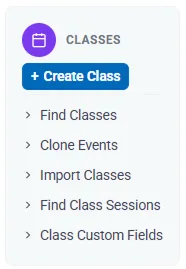How to Map a Survey to a Class in SimpliTrain - Create Class