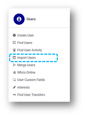 Import Users