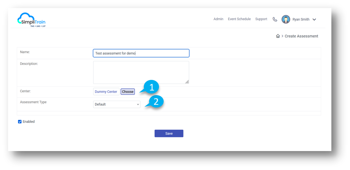 Create an Assessment