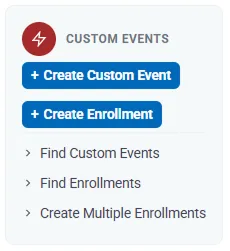 Hybrid Learning in SimpliTrain - Create Custom Events