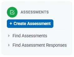 Leaning Management Create Assessment
