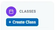 Training Management Create Classes