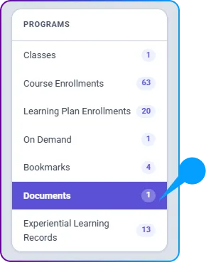 Access Documents in SimpliTrain - Documents