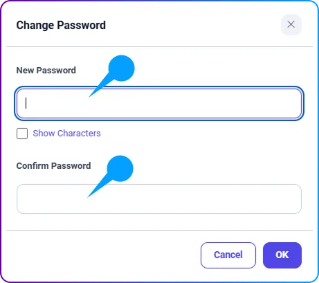 How to Access and Edit the Learner Profile in SimpliTrain - Change Password Form