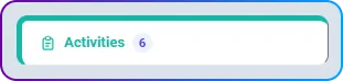 Access Self-Paced Courses - Activities tab