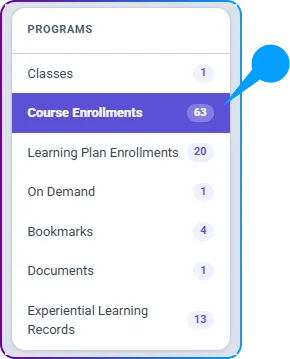 Access Your Current Self-Paced Courses in SimpliTrain - Course Enrollments Tab